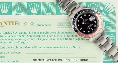 rolex con garanzia estera|dove acquistate una rolex.